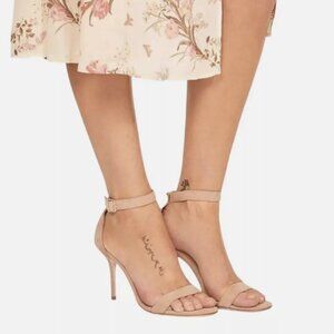 REFORMATION Kelly Nude Heels Sandal Size 6